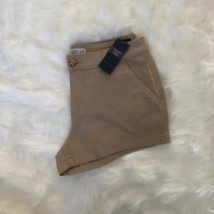 Abercrombie & Fitch Cotton Blend Chino Shorts 00